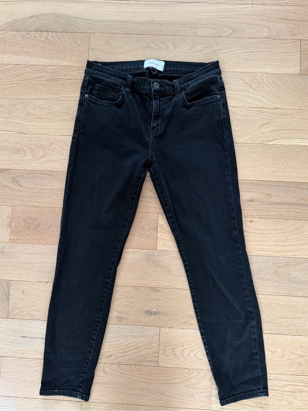 Current/Elliott Women’s Charcoal Black Skinny Jeans